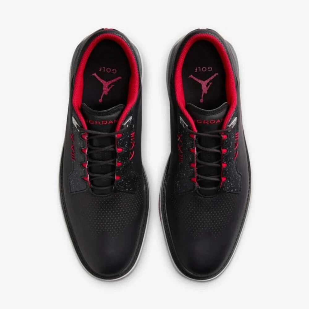 Jordan ADG 5 FQ6642-001 Sneakers Men's Black Leather Athletic Golf Shoes TF7770